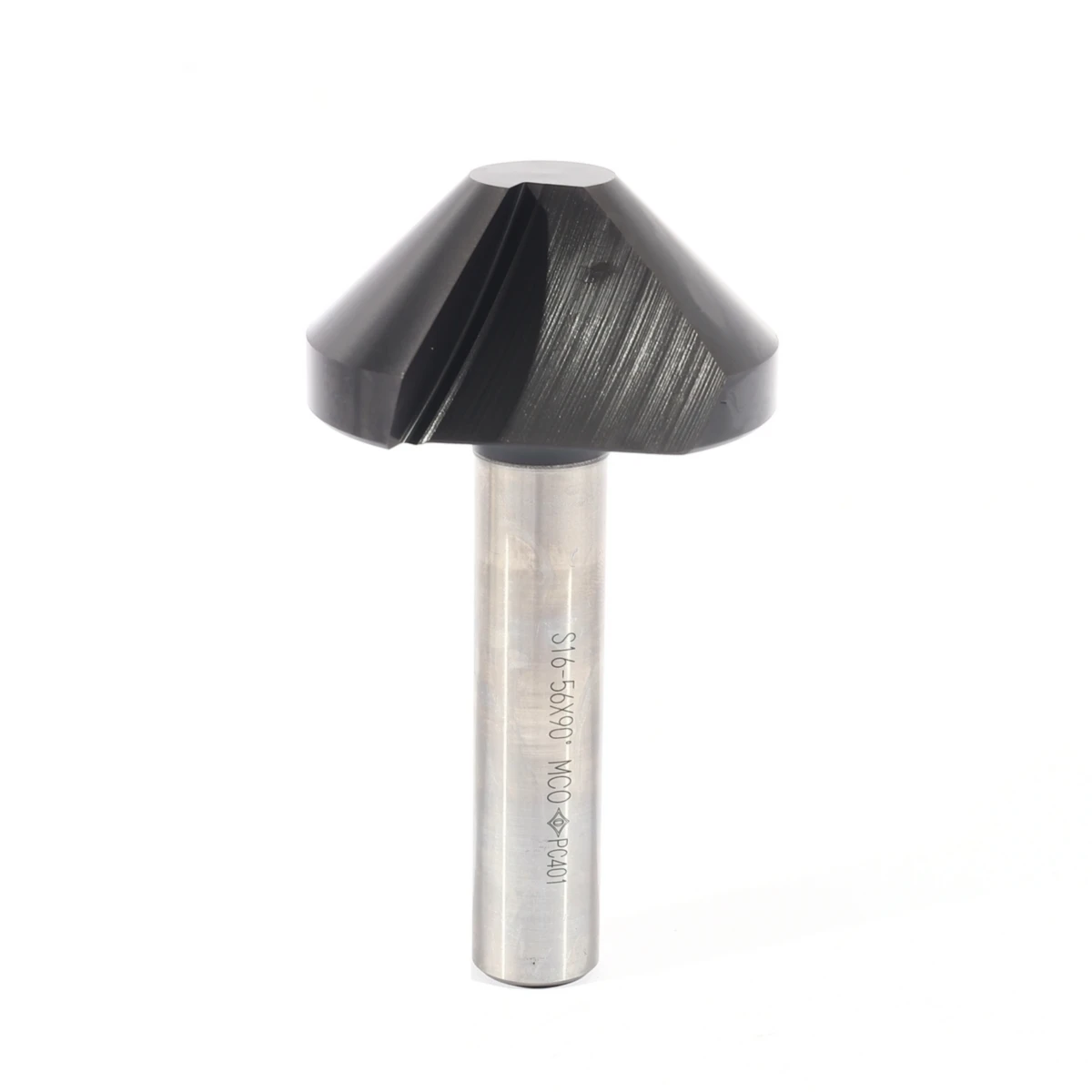 OKAZAKI ดอกปาด Countersinks Type2 90 องศา ก้านตรง ฟันเดียว เส้นผ่าศนูย์กลาง 56มม. รุ่น CSC2S16-56 เคลือบ TiAIN(โอกาซากิ)