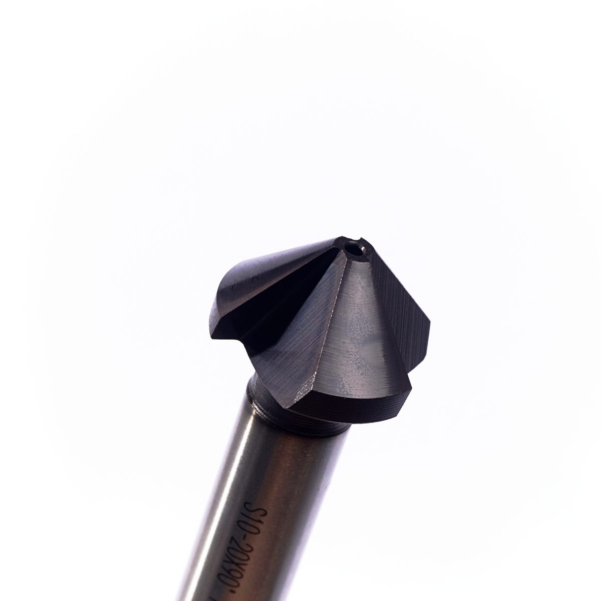 OKAZAKI ดอกปาด Countersinks Type3 90 องศา ก้านตรง 3 ฟัน เส้นผ่าศนูย์กลาง 20.0มม. รุ่น CSC3S10-20 เคลือบ TiAIN (โอกาซากิ)