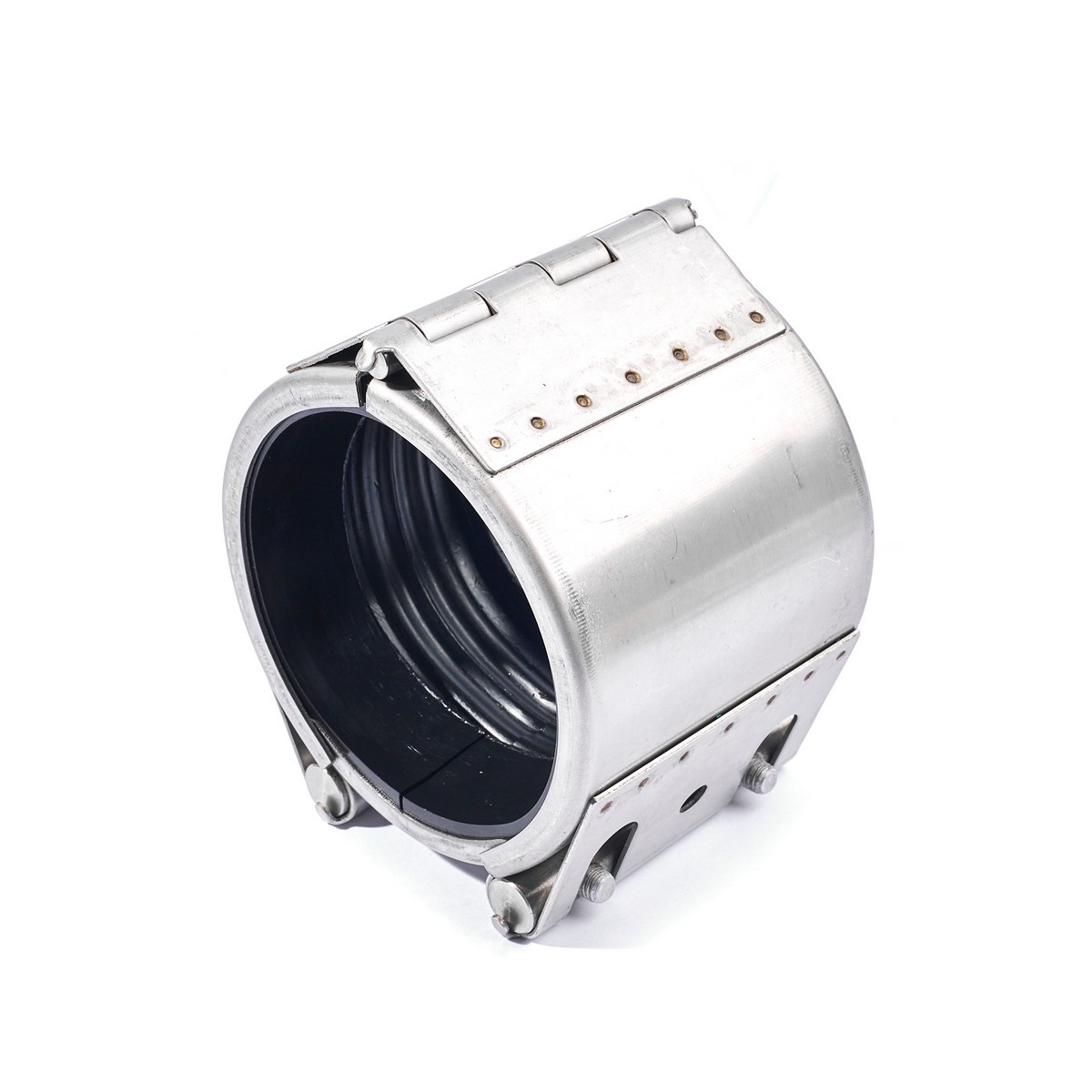 ORBIT แคลมป์ซ่อมท่อ ขนาด 88.9 มม. รุ่น SWP OPEN FLEX 1R วัสดุสเตนเลส AISI 304 ตัวล็อค 1 ชั้น (ออบิท)
