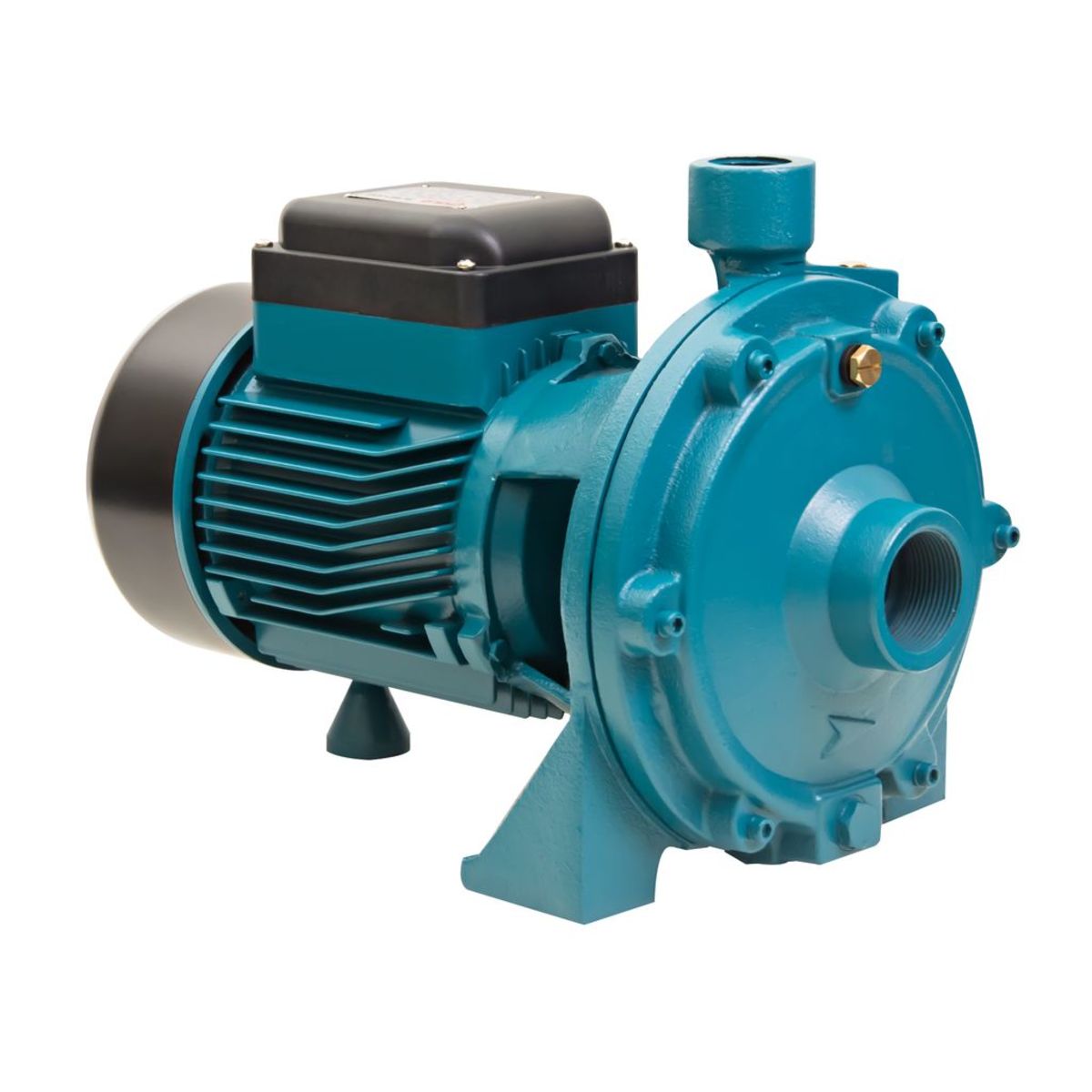 ปั๊มน้ำหอยโข่ง 2 ใบพัด โปโล (POLO) รุ่น SCM2-60B ไฟฟ้า 220 โวลต์ กำลังมอเตอร์ 1.49 กิโลวัตต์ (2 แรงม้า) ขนาดท่อดูดเข้า 1-1/4" นิ้ว ขนาดท่อส่