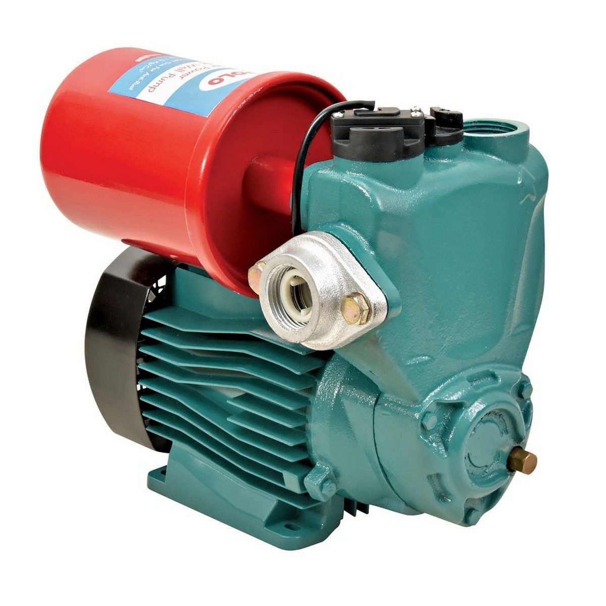 POLO ปั๊มน้ำอัตโนมัติ พร้อม Flow Sensor 0.5 แรงม้า ขนาดท่อ 1 นิ้ว รุ่น YDTP-65A ปริมาณน้ำสูงสุด 35 ลิตร/นาที ส่งสูง 32 ม. มีระบบป้องกันน้ำแห