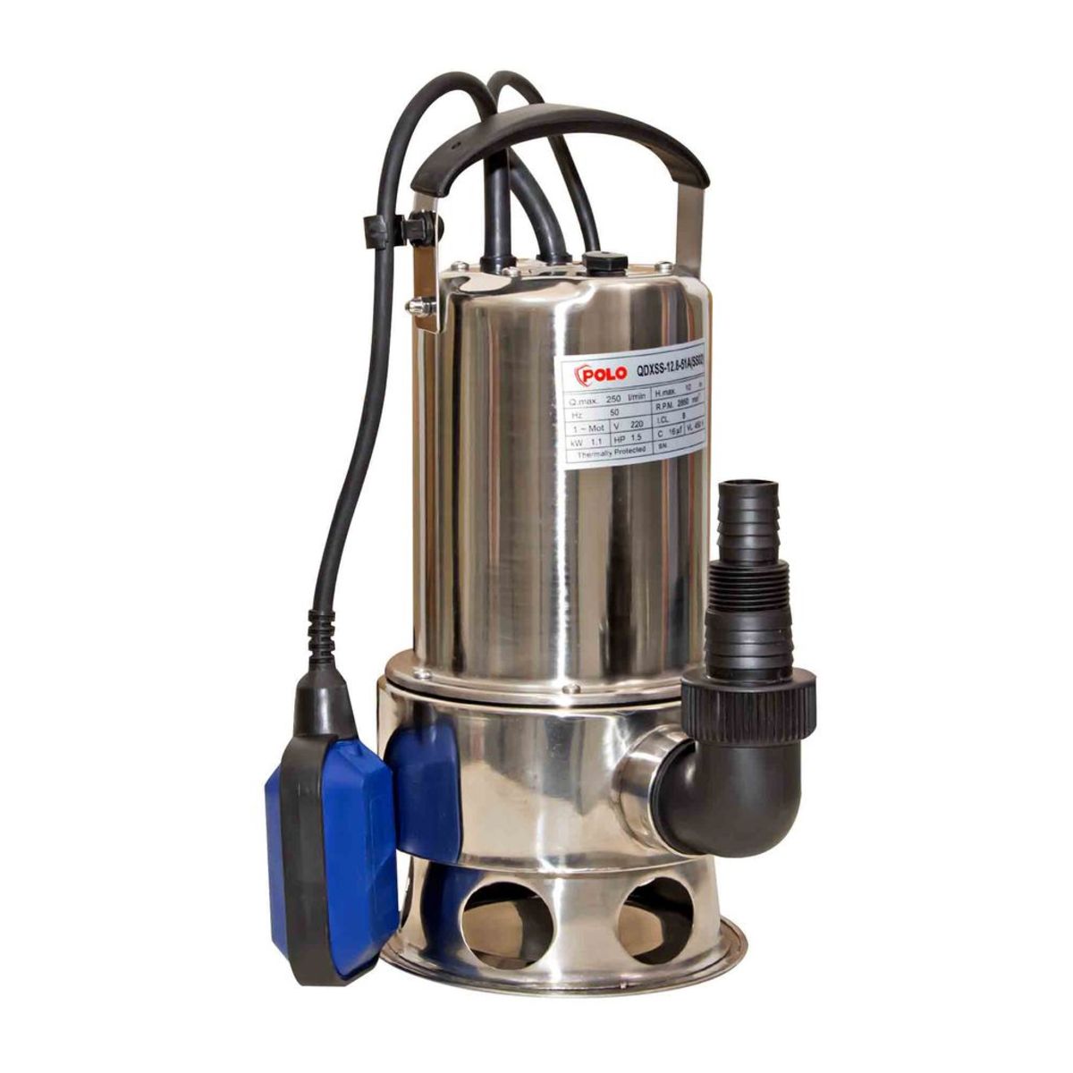 QDXSS-12.8-51A ปั๊มจุ่ม 1.5HP(มีลูกลอย)