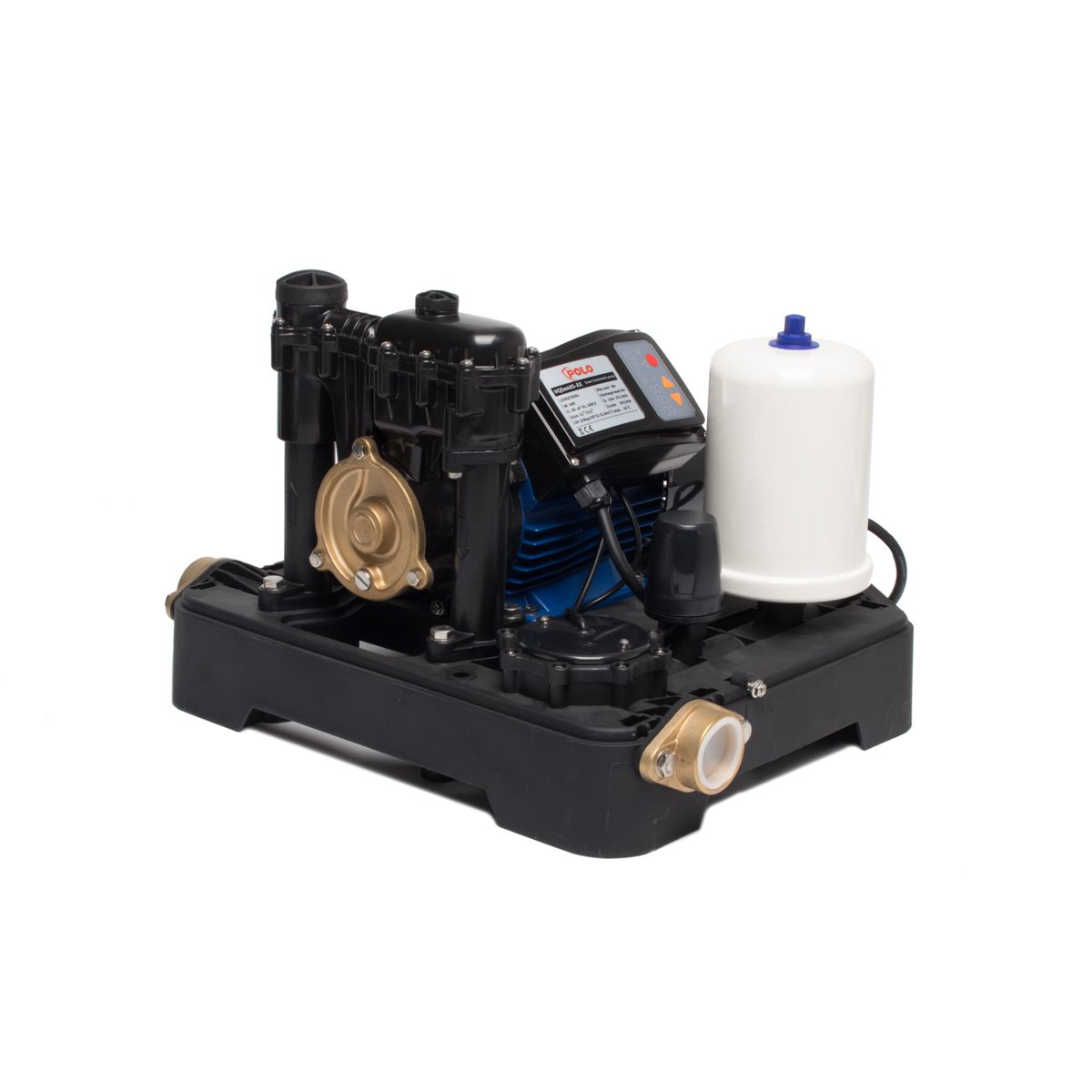 HQSM205-AX ปั๊มน้ำอัตโนมัติ 200W +ฝาครอบ