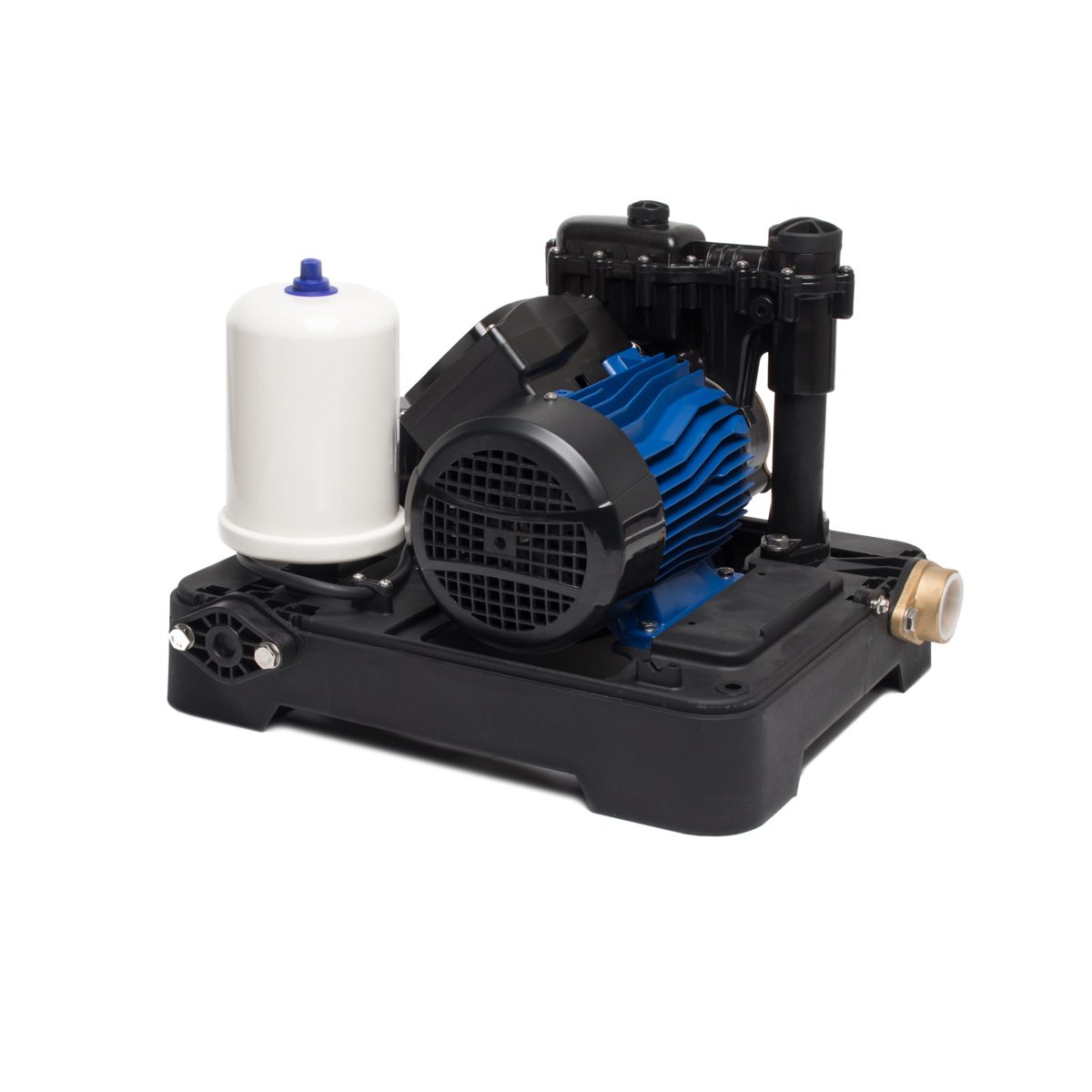 HQSM205-AX ปั๊มน้ำอัตโนมัติ 200W +ฝาครอบ