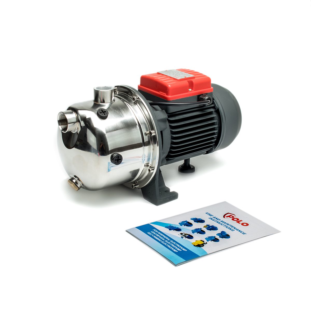 XS100 ปั๊มหอยโข่งล่อน้ำ 1HP,1"