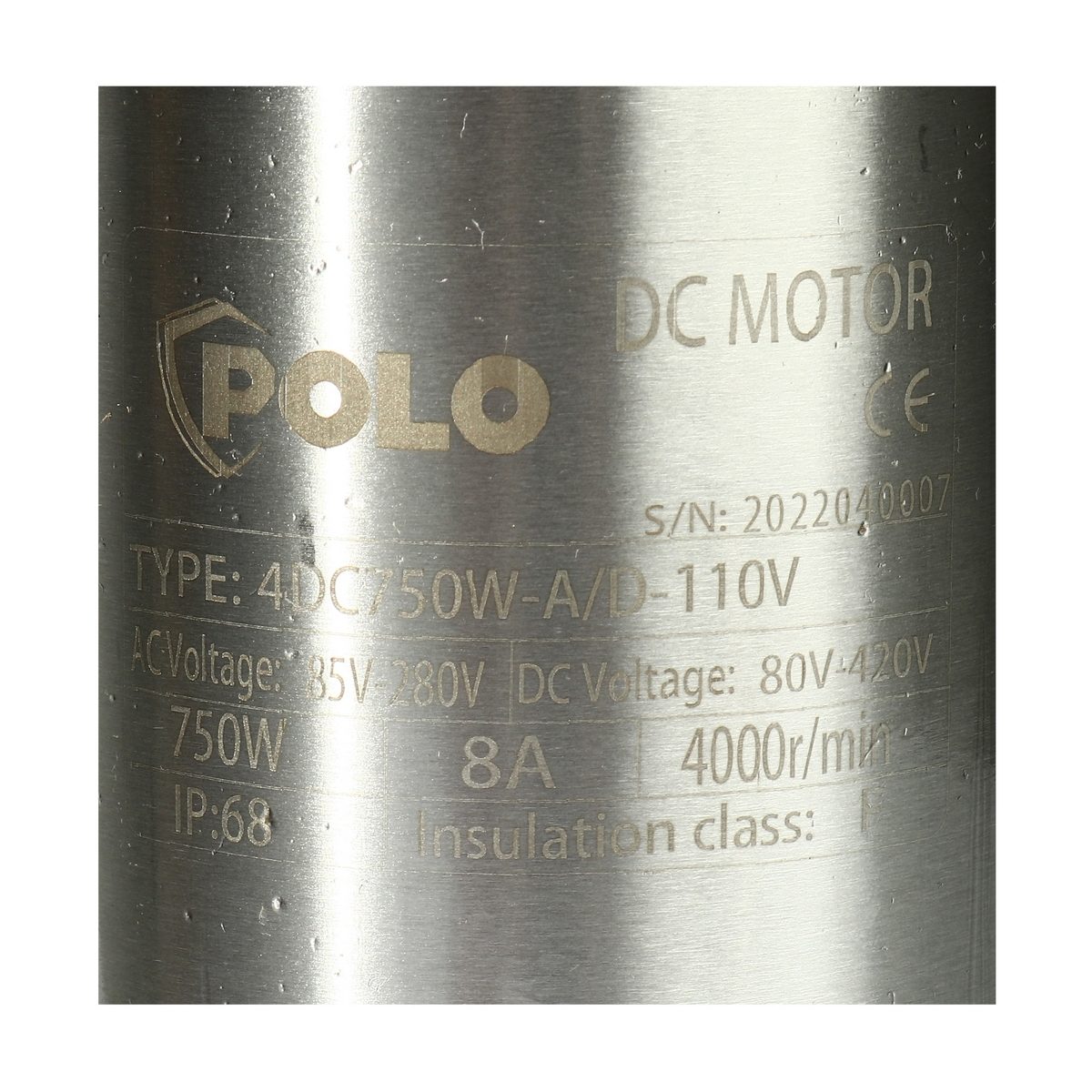 POLO (โปโล) ชุดปั๊มบาดาลโซล่า AC/DC Hybrid 4" รุ่น 4DPC9-45-110-750-A/D กำลังมอเตอร์ 750 วัตต์ ขนาดท่อส่งออก 2 นิ้ว (ใช้ได้ทั้งระบบไฟฟ้าและโ