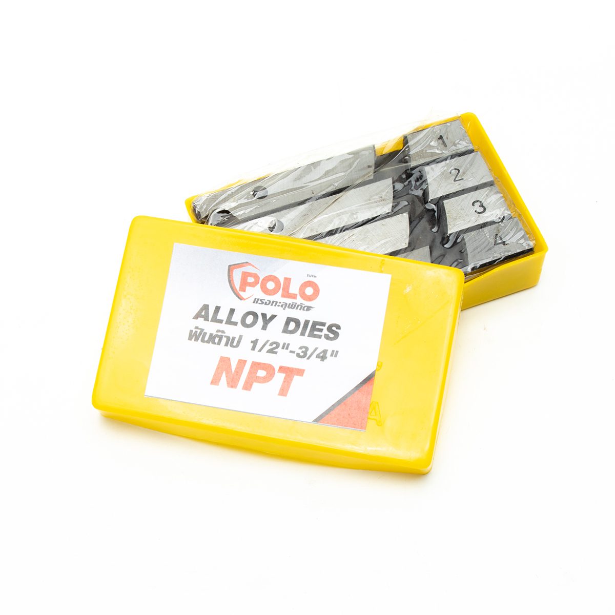 อะไหล่ ฟันต๊าป 1/2"-3/4" (อัลลอยด์)/NPT (บรรจุ 4 ชิ้น/กล่อง)
