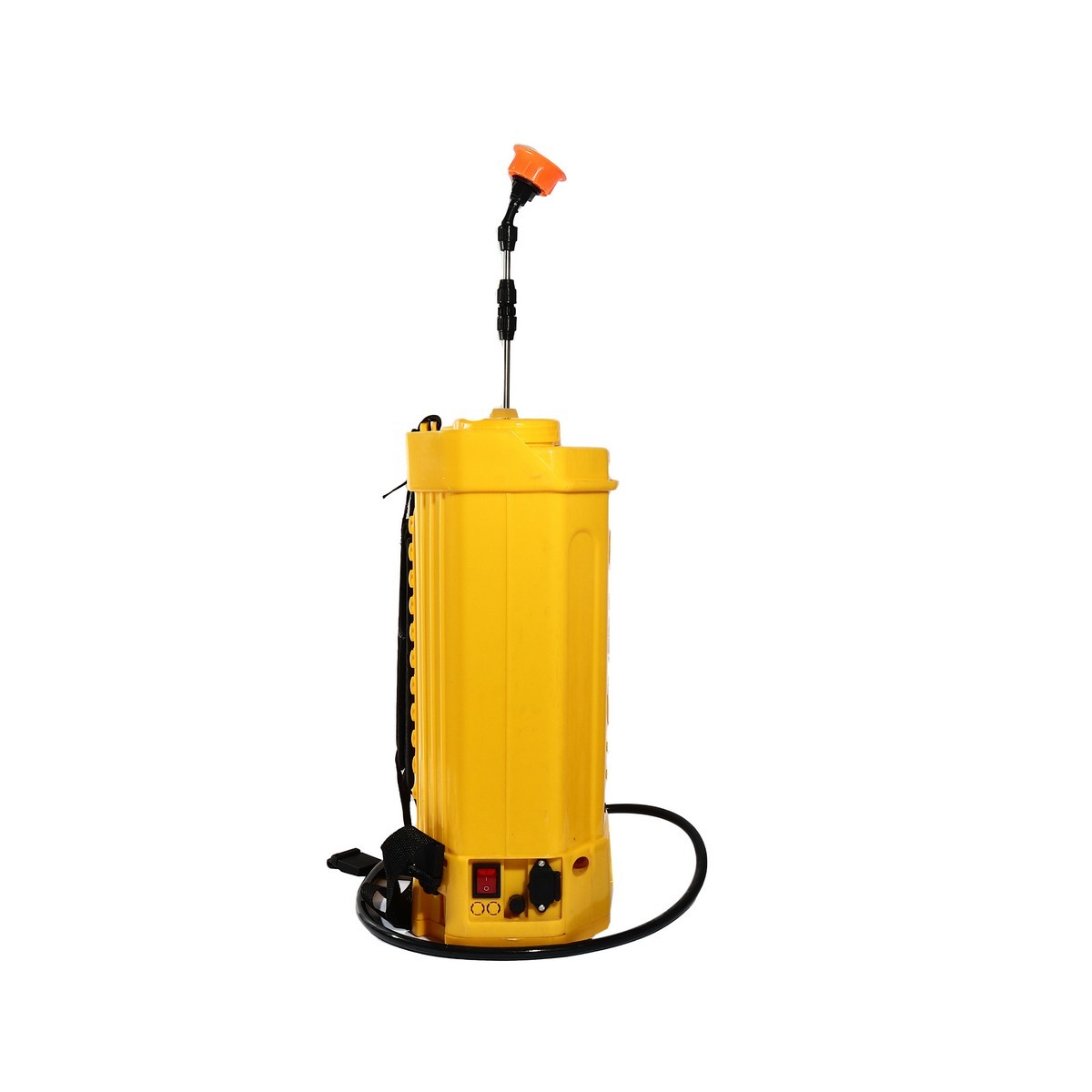 POLO เครื่องพ่นยาแบตเตอรี่สะพายหลัง 12V ขนาด 18 ลิตร รุ่น PS18 สายพ่นยายาว 1.2 ม. ชาร์จแบต 6 ชม. ใช้งานต่อเนื่อง 3 - 4 ชม. ชาร์จตรงกับไฟบ้าน