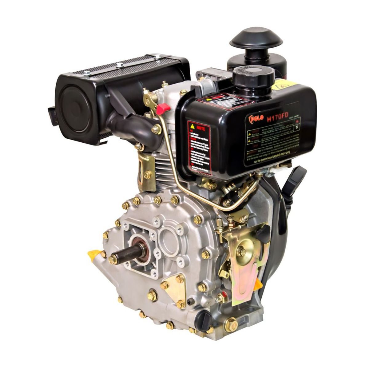 H170FAD เครื่องยนต์ดีเซล 4 HP(สตาร์ทมือ)