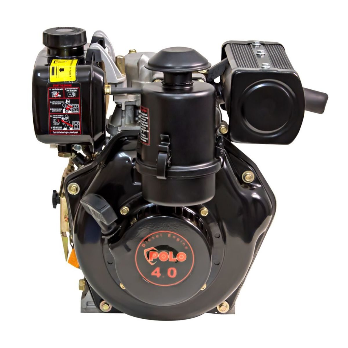 H170FAD เครื่องยนต์ดีเซล 4 HP(สตาร์ทมือ)