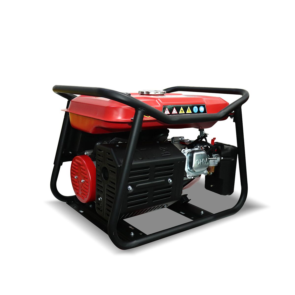 POLO เครื่องปั่นไฟ เบนซิน กำลังไฟ 2.5 กิโลวัตต์ กำลังเครื่องยนต์ 7.0 แรงม้า รุ่น KT3500V-DDC (รุ่น V) กระบอกสูบ 420 มล. ถังน้ำมัน 15 ลิตร สต
