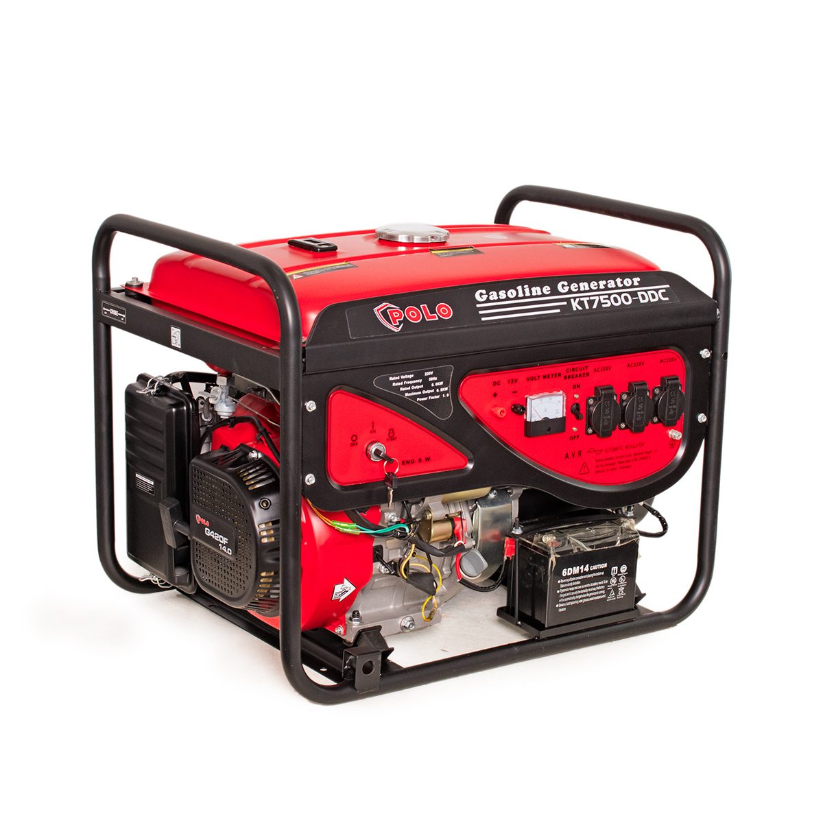 KT7500-DDC เครื่องปั่นไฟ 6.5 KW (ไฟฟ้า)