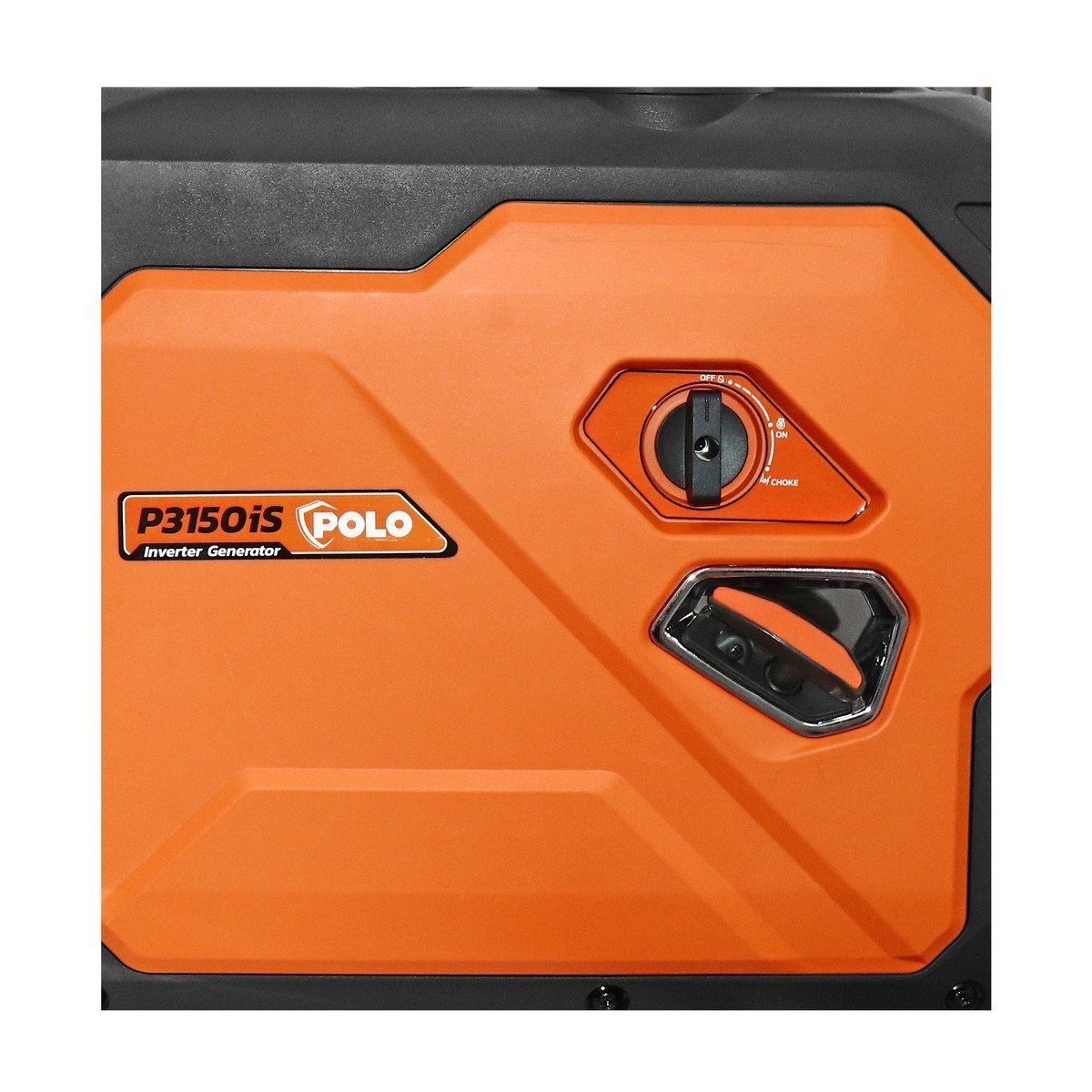POLO เครื่องปั่นไฟ Inverter กำลังไฟสูงสุด 2.8 กิโลวัตต์ รุ่น P3150IS ความจุกระบอกสูบ 120 ซีซี ถังน้ำมัน 5 ลิตร สตาร์ทมือ (โปโล)