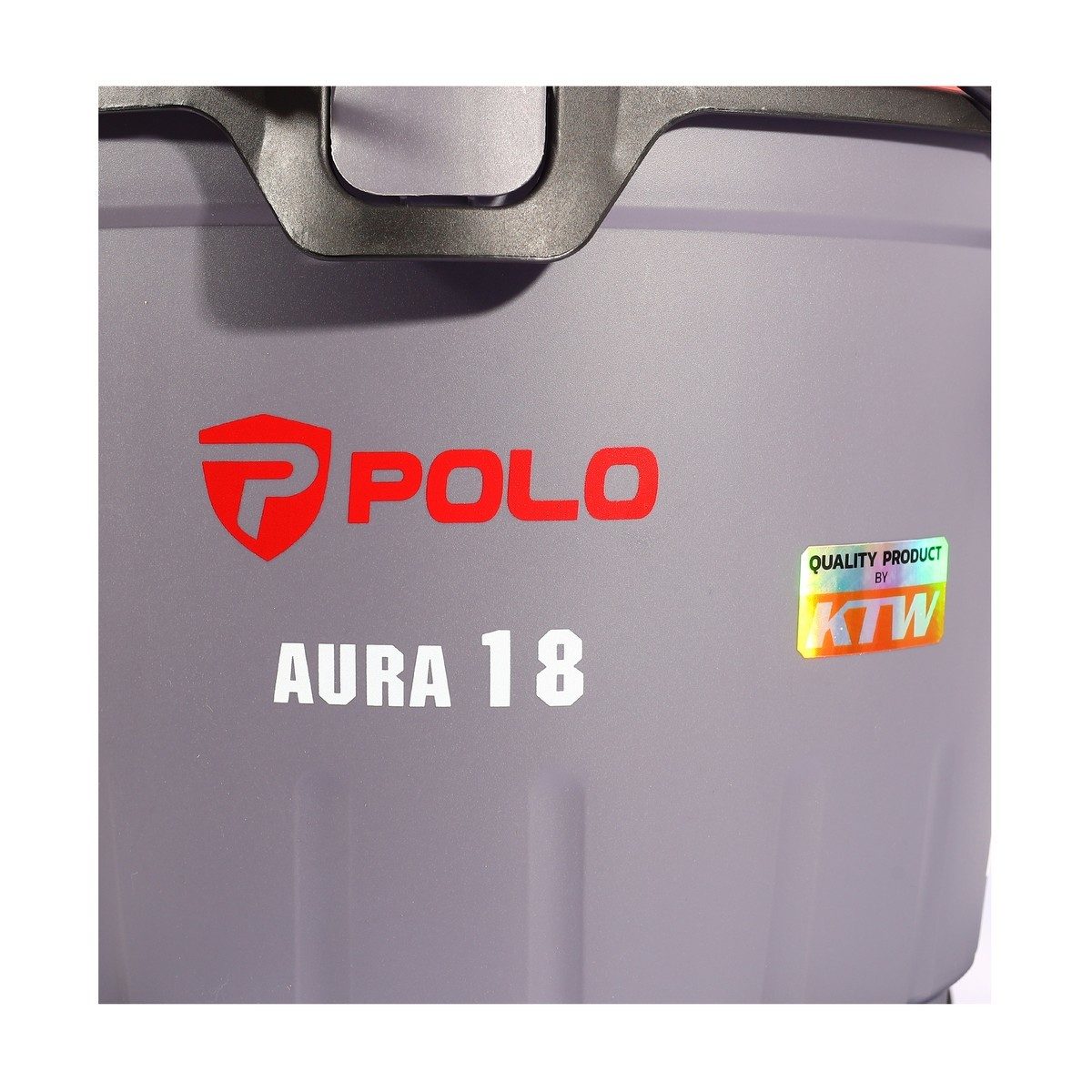 POLO เครื่องดูดฝุ่นน้ำ-แห้ง กำลังมอเตอร์ 1,200 วัตต์ รุ่น AURA-18 ใส้กรออง HEPA ความจุถัง 18 ลิตร แรงดูด 160 - 180 มิลลิบาร์ (โปโล)
