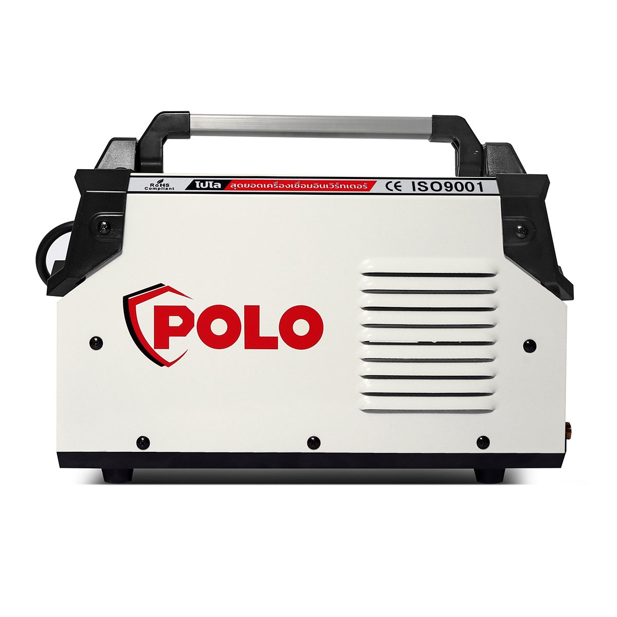 POLO เครื่องเชื่อม ARC MMA Inverter กระแสไฟเชื่อม 30 - 120 แอมป์ รุ่น JUMBO150 ขนาดลวดเชื่อม 1.6 - 3.2 มม. มีระบบ IGBT ระดับป้องกัน IP21 (โป