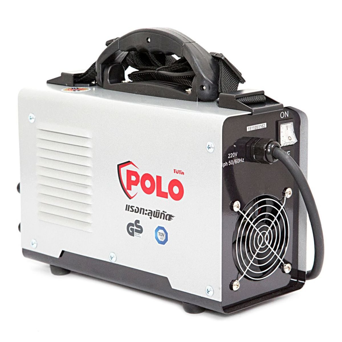 POLO เครื่องเชื่อม Inverter กระแสไฟเชื่อม 10-200 แอมป์ รุ่น PA200 ขนาดลวดเชื่อม 1.6 - 5.0 มม. ระดับป้องกัน IP21 มีระบบ IGBT (โปโล)