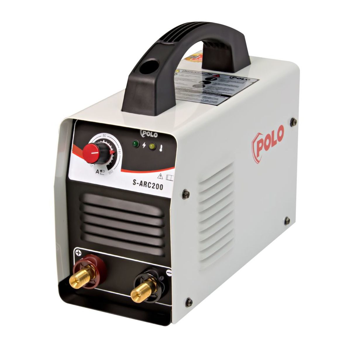 POLO เครื่องเชื่อม ARC MMA Inverter กระแสไฟเชื่อม 10 - 160 แอมป์ รุ่น SARC200 ขนาดลวดเชื่อม 2.6 - 4.0 มม. มีระบบ IGBTระดับป้องกัน IP21S (โปโ