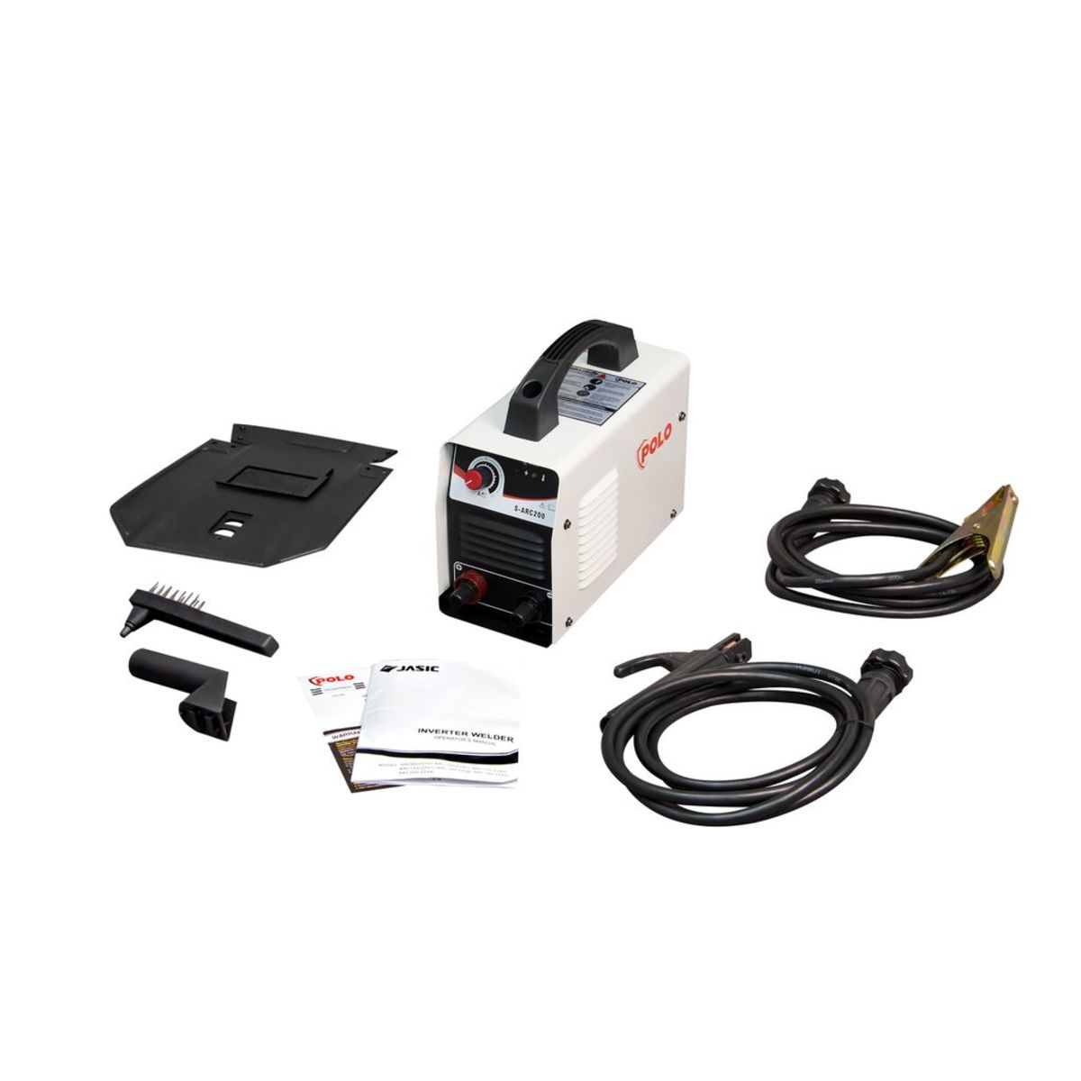 POLO เครื่องเชื่อม ARC MMA Inverter กระแสไฟเชื่อม 10 - 160 แอมป์ รุ่น SARC200 ขนาดลวดเชื่อม 2.6 - 4.0 มม. มีระบบ IGBTระดับป้องกัน IP21S (โปโ