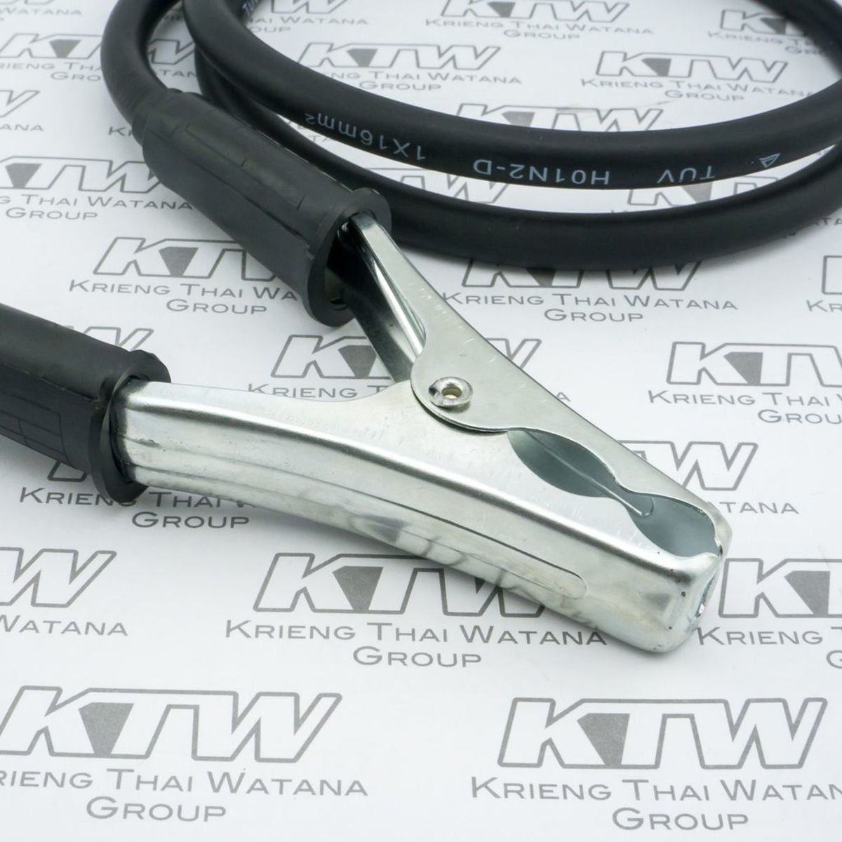 POLO สายดิน 16MM2X1.2M+200A ใช้กับเครื่องเชื่อม รุ่น MINI160 และ MICRO160 (โปโล)