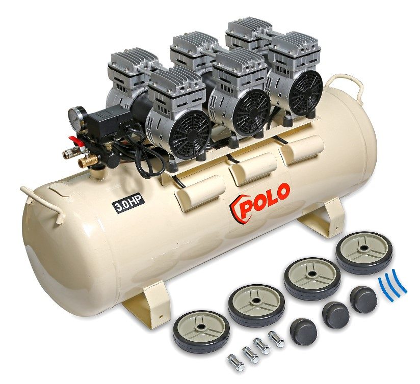 ปั๊มลมออยล์ฟรี โปโล (POLO) รุ่น OFS7503-100