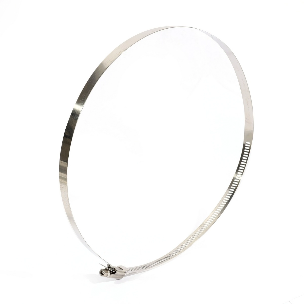 POLO เข็มขัดรัดท่อ สแตนเลส 8" ขนาด194-216 mm. ใช้กับท่อฟอยล์อลูมิเนียม รหัสสินค้า P231-3006, P231-3014 (โปโล)