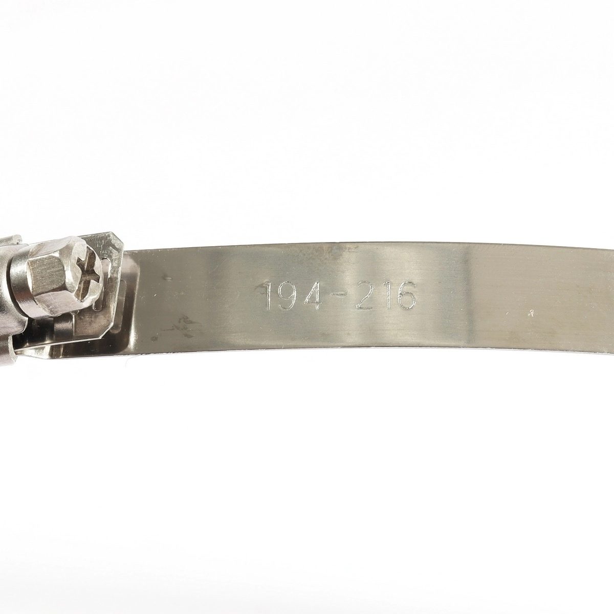 POLO เข็มขัดรัดท่อ สแตนเลส 8" ขนาด194-216 mm. ใช้กับท่อฟอยล์อลูมิเนียม รหัสสินค้า P231-3006, P231-3014 (โปโล)