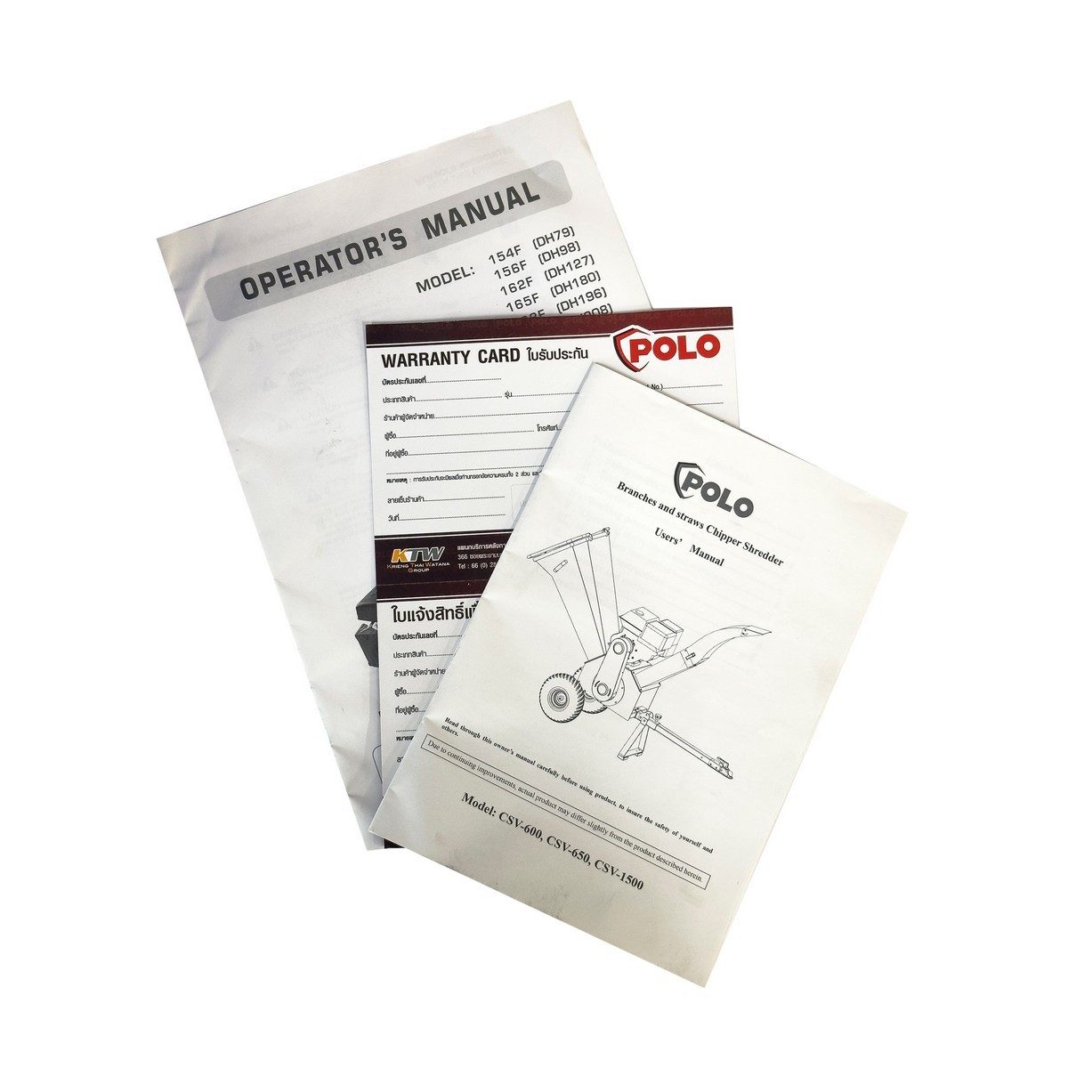 POLO เครื่องย่อยกิ่งไม้ เครื่องยนต์ 6.5 แรงม้า กิ่งไม้ที่ย่อยได้ 60 มม. รุ่น CSV-650 ถังน้ำมัน 3.6 ลิตร สตาร์ทมือ พร้อมใบมีด HSS 2 ใบ ใช้ย่อ