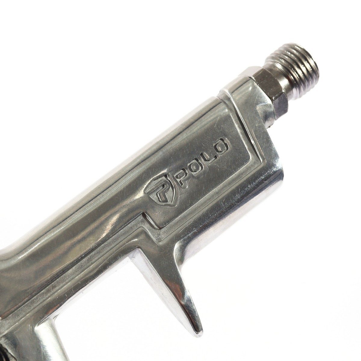 POLO หัวเติมลมอลูมิเนียมพร้อมเกจ์วัดลม ยาว 38 ซม รุ่น TG-3 แรงดันสูงสุด 10 Bar (145 PSI) แข็งแรง ทนทาน (โปโล)