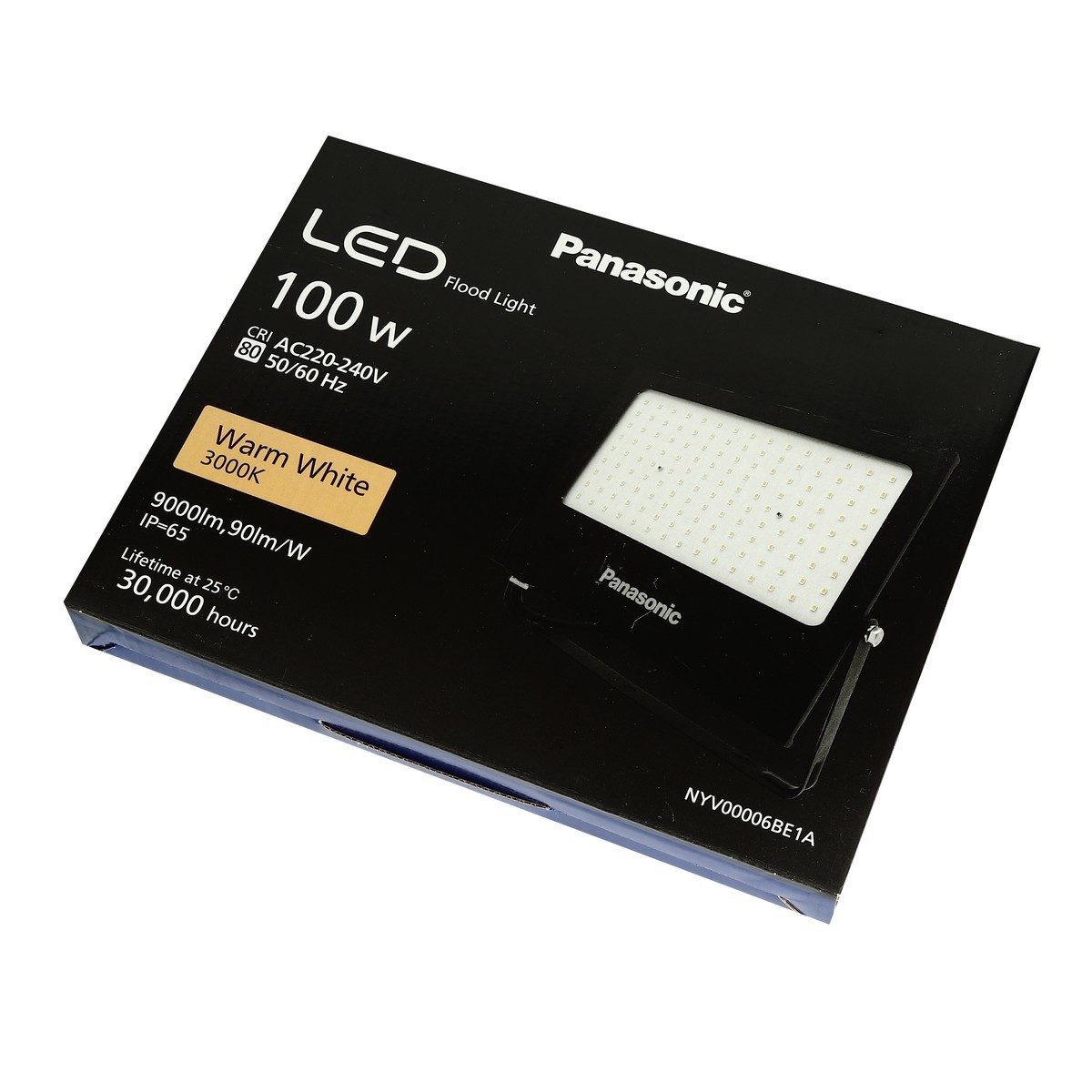 PANASONIC โคมไฟฟลัดไลท์ 100 วัตต์ วอร์มไวท์ รุ่น LED Mini FloodLight มาพร้อมการกันน้ำ IP65 (พานาโซนิค)
