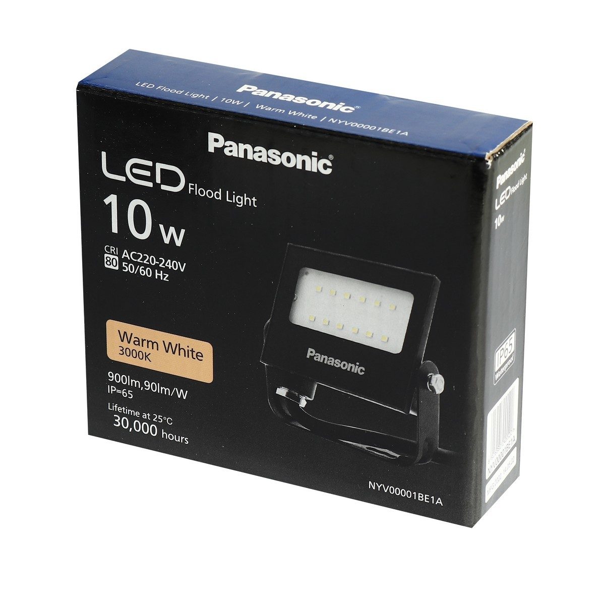 PANASONIC โคมไฟฟลัดไลท์ 10 วัตต์ วอร์มไวท์ รุ่น LED Mini FloodLight มาพร้อมการกันน้ำ IP65 (พานาโซนิค)