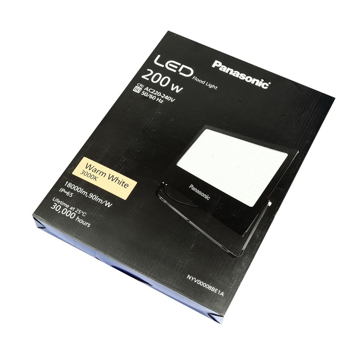 PANASONIC โคมไฟฟลัดไลท์ 200 วัตต์ วอร์มไวท์ รุ่น LED Mini FloodLight มาพร้อมการกันน้ำ IP65 (พานาโซนิค)