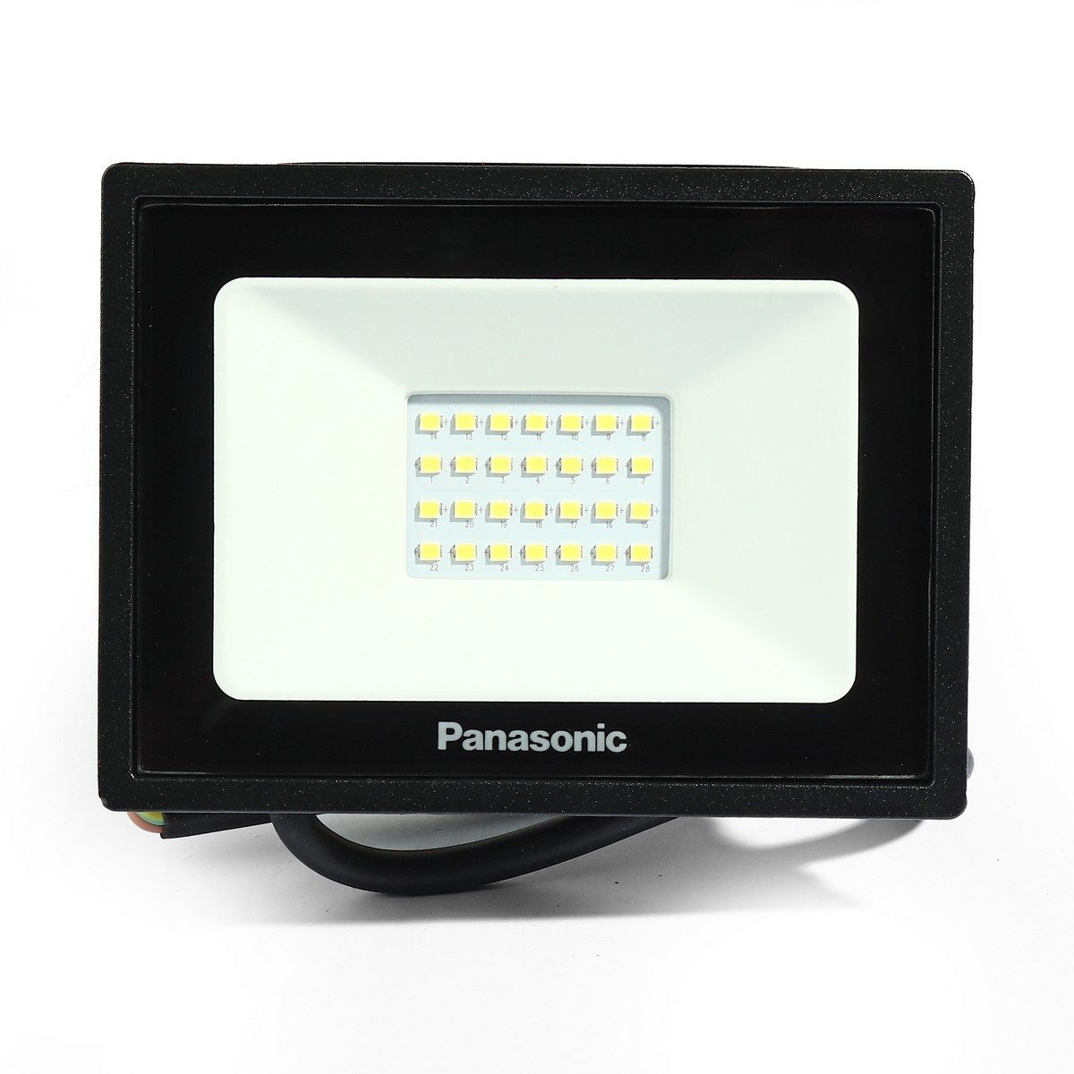 PANASONIC โคมไฟฟลัดไลท์ 20 วัตต์ เดย์ไลท์ รุ่น LED Mini FloodLight มาพร้อมการกันน้ำ IP65 (พานาโซนิค)