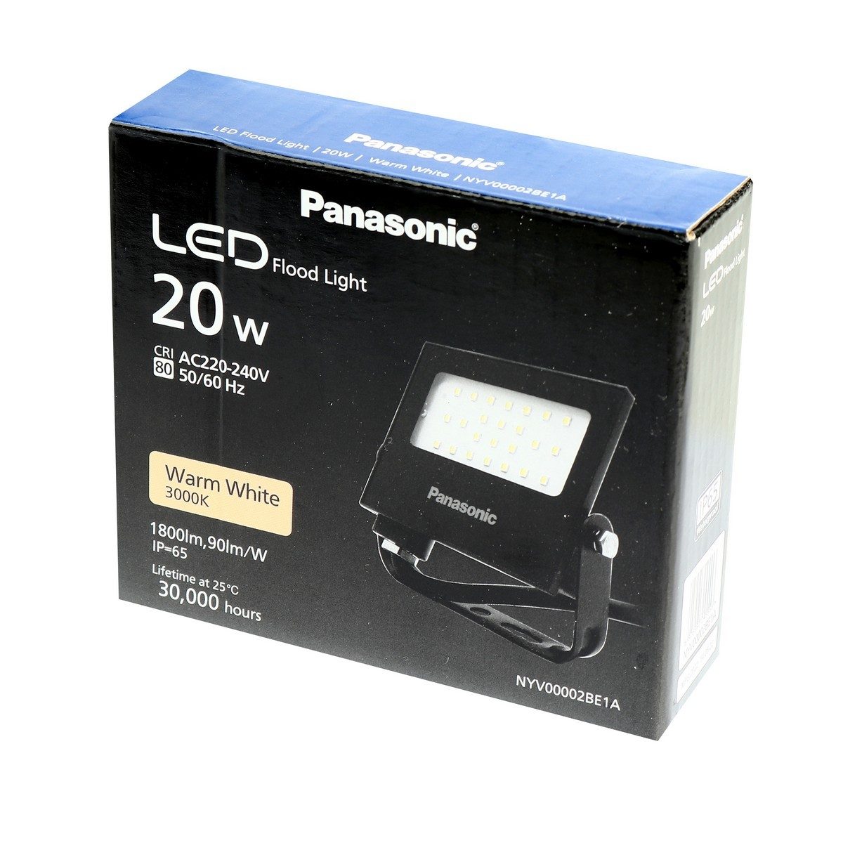 PANASONIC โคมไฟฟลัดไลท์ 20 วัตต์ วอร์มไวท์ รุ่น LED Mini FloodLight มาพร้อมการกันน้ำ IP65 (พานาโซนิค)