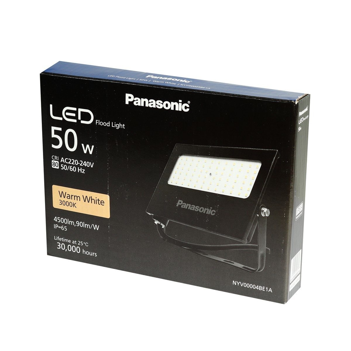 PANASONIC โคมไฟฟลัดไลท์ 50 วัตต์ วอร์มไวท์ รุ่น LED Mini FloodLight มาพร้อมการกันน้ำ IP65 (พานาโซนิค)