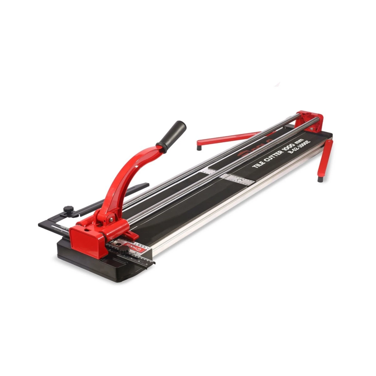 POLO แท่นตัดกระเบื้องบาร์คู่ 1,000 มม. (40 นิ้ว) รุ่น B-02-1000E ตัดหนา 6-15 มม. สำหรับตัดกระเบื้องเซรามิค, กระเบื้องโพซิเลน และกระเบื้องแกร