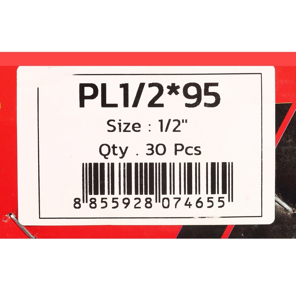 POLO พุกเหล็ก 1/2 นิ้ว รุ่น PL1/2*95 ผลิตจากเหล็กคุณภาพดี มีเขี้ยวแข็งแรงทำให้ยึดได้แน่น สามารถยึดได้ทั้งแนวราบ และแนวดิ่ง บรรจุ 30 ชิ้น/กล่