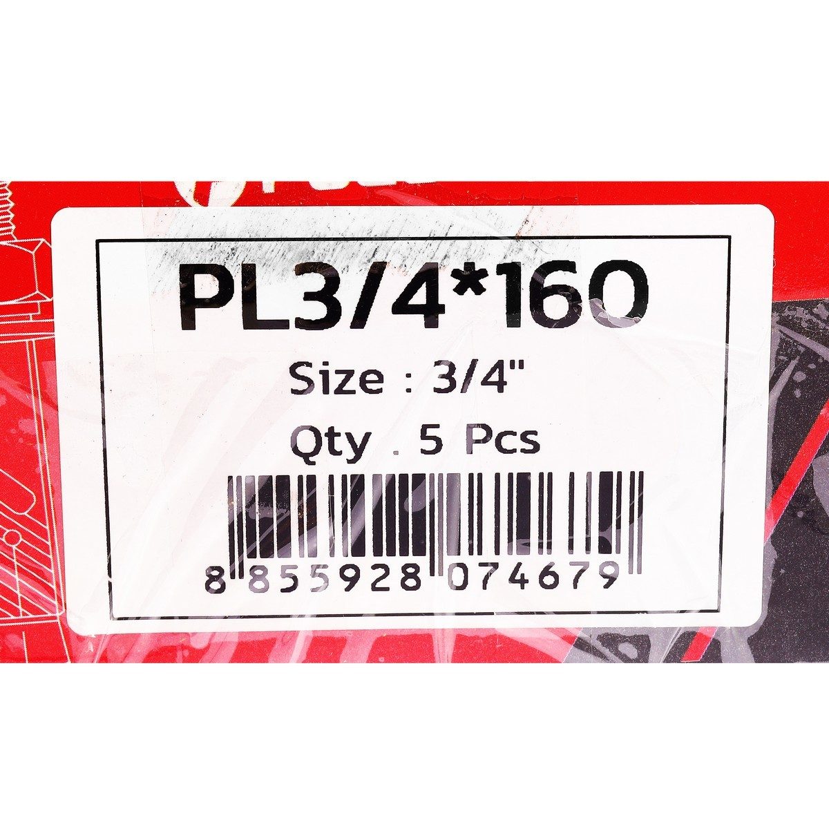 POLO พุกเหล็ก 3/4 นิ้ว รุ่น PL3/4*160 ผลิตจากเหล็กคุณภาพดี มีเขี้ยวแข็งแรงทำให้ยึดได้แน่น สามารถยึดได้ทั้งแนวราบ และแนวดิ่ง บรรจุ 5 ชิ้น/กล่