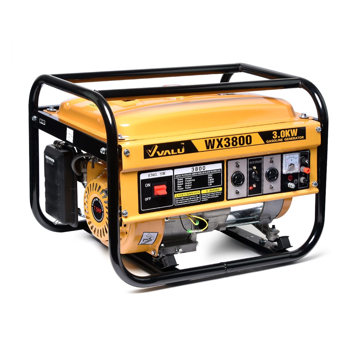 PTR3800(WX3800)เครื่องปั่นไฟ 3.0 KW สตาร์ทมือ