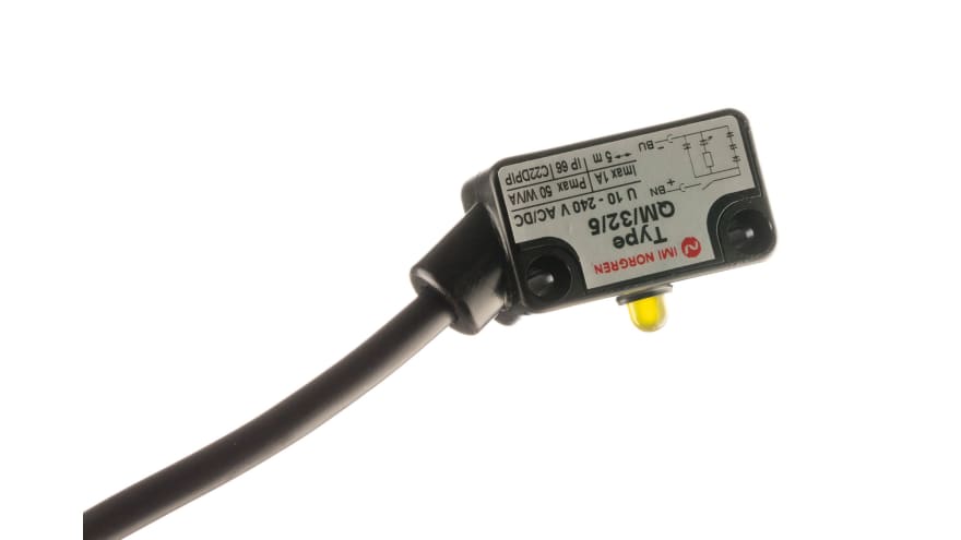 IMI Norgren Reed Reed Switch, IP66, 10 → 240V ac/dc, NO Operation, QM/32, with LED indicator