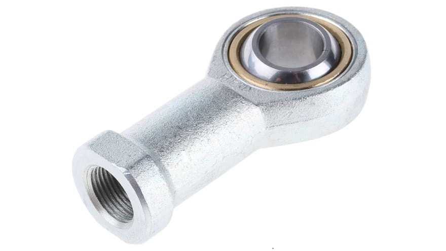 Norgren QM M20 x 1.5 Anodised Aluminium Rod End Bearing, 77mm Long, Metric Thread Standard, Female Connection Gender