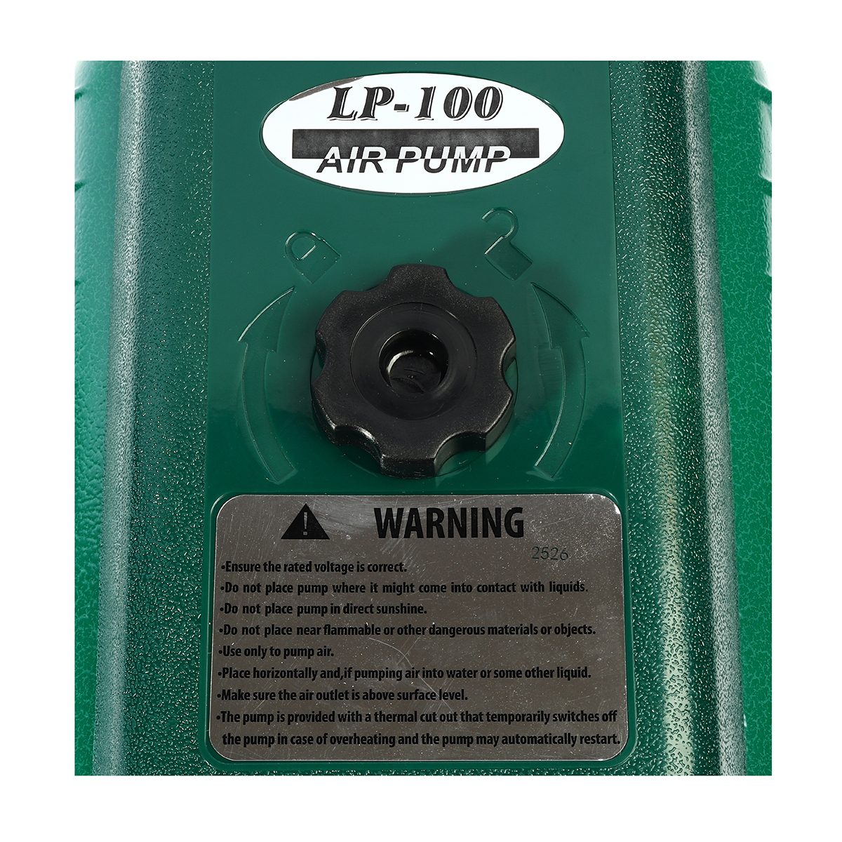 ปั๊มลมโรตารี่ เสียงเงียบ รีซัน (RESUN) รุ่น LP-100  กำลังไฟ 100 วัตต์ ให้ความแรงลมสม่ำเสมอ 120 ลิตร/นาที