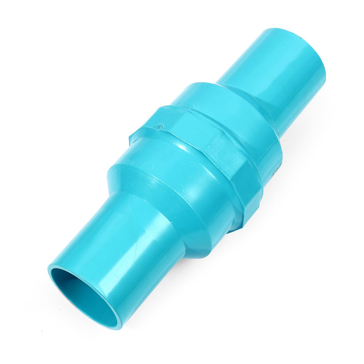 เช็ควาล์วสวมท่อลิ้นน้ำไทย เรดแฮนด์ (REDHAND) PVC สีฟ้า ขนาด 2 นิ้ว วาล์วชนิดปิดกั้นนํ้า ให้ไหลไปในทางเดียว เพื่อป้องกันการไหลย้อนกลับของน้ำ