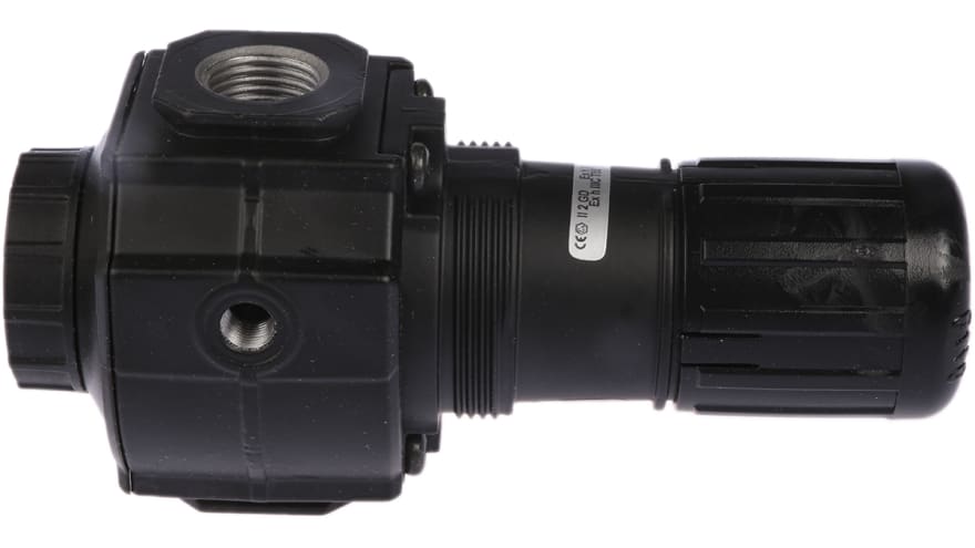 Norgren G 1/2 Pneumatic Regulator - 0.3bar to 10bar, 1/2in, 20bar max. input