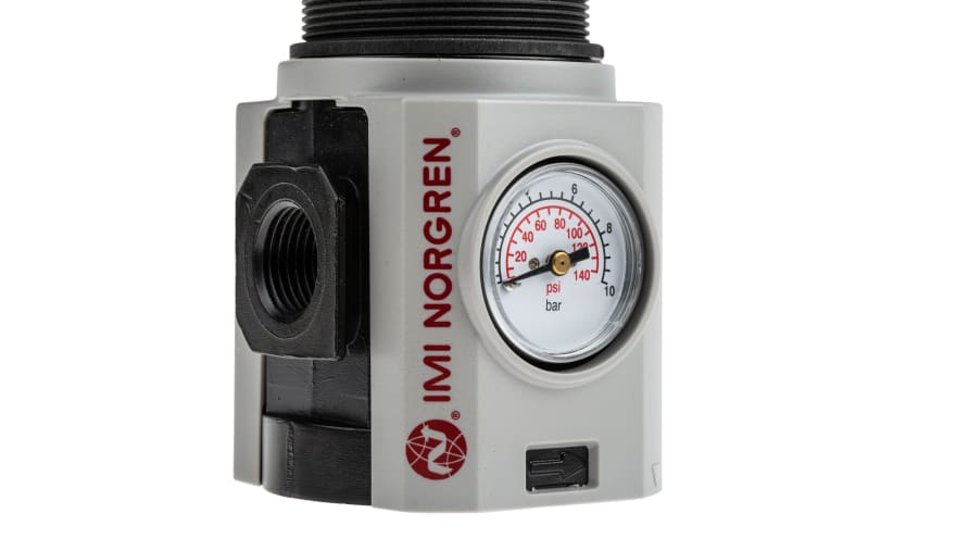 IMI Norgren G 1/2 Pneumatic Regulator - 0.3bar to 10bar, 1/2in, 10bar max. input