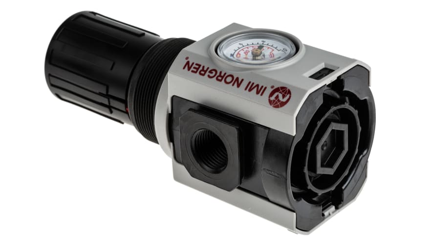 IMI Norgren G 1/2 Pneumatic Regulator - 0.3bar to 10bar, 1/2in, 10bar max. input