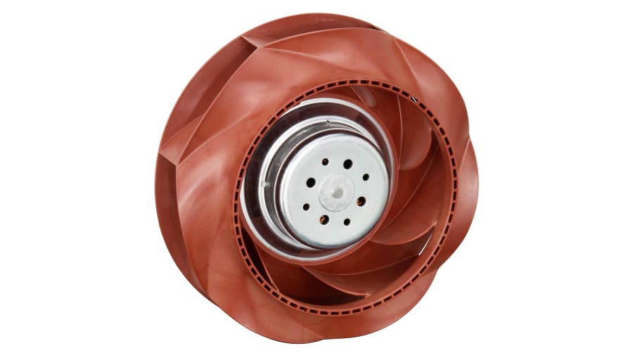 ebm-papst RER 190 TD - S-Force Series Centrifugal Fan, 24 V dc, 860m³/h, DC Operation, 190 (Dia.) 69mm