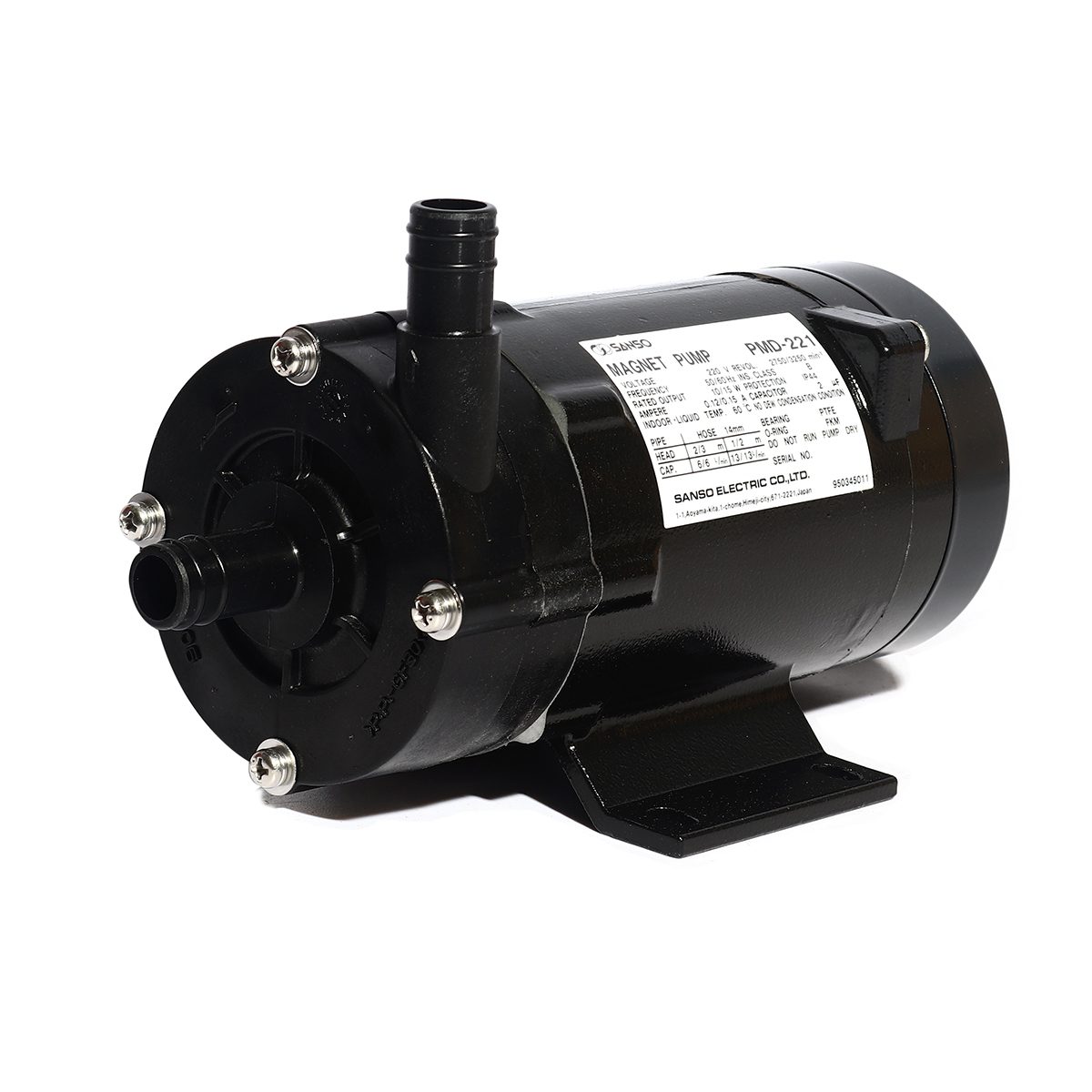 ปั๊มน้ำเคมี PMD-221 22W 14MM 2สาย
