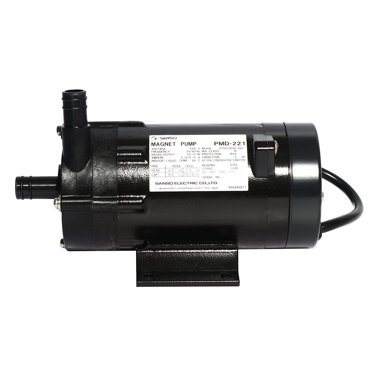 ปั๊มน้ำเคมี PMD-221 22W 14MM 2สาย