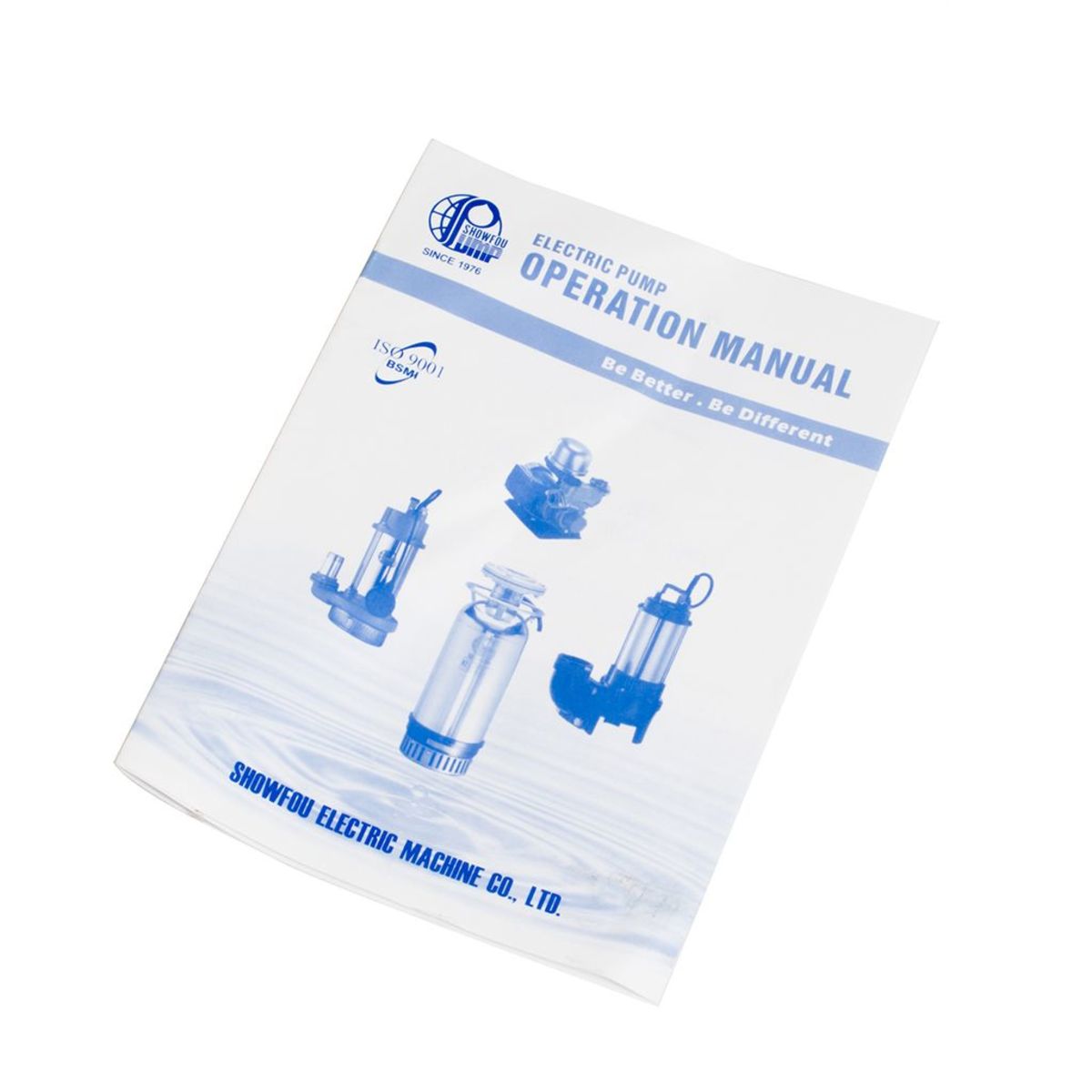SHOWFOU ปั๊มจุ่ม WATER COOL รุ่น KS-112D กำลังมอเตอร์ 1 แรงม้า ส่งสูงสุด 12 ม. ปริมาณน้ำสูงสุด 400 ลิตร/นาที ท่อส่ง 2 นิ้ว ไฟ 220 โวลต์ (โชว
