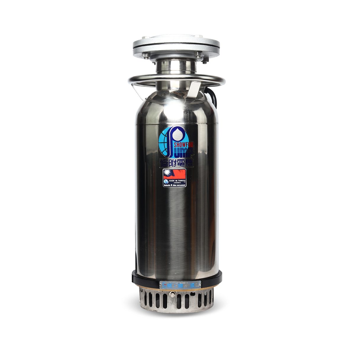 SHOWFOU ปั๊มจุ่ม WATER COOL รุ่น KS-312 กำลังมอเตอร์ 3 แรงม้า ส่งสูงสุด 14 ม. ปริมาณน้ำสูงสุด 1200 ลิตร/นาที ท่อส่ง 4 นิ้ว ไฟ 220 โวลต์ (โชว